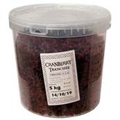 CRANBERRIE TRANCHEE SECHEE 5KG