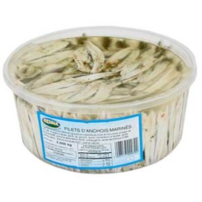 RENNA FILETS D'ANCHOIS MARINES 2KG X2