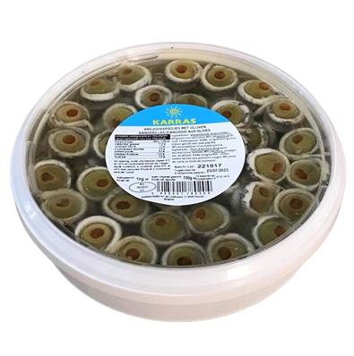 OLIVE FARCIE ANCHOIS 2KG X2