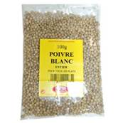 POIVRE BLANC ENTIER 100G X20