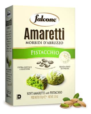 AMARETTI PISTACHE 170G X12