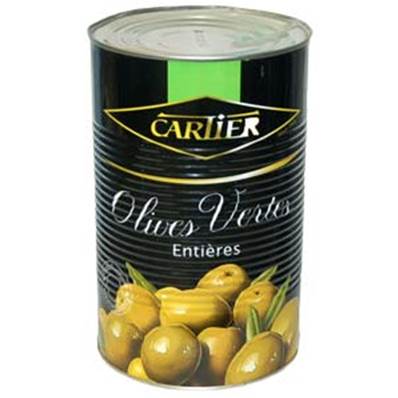 OLIVES VERTES ENTIERES 5/1 X3