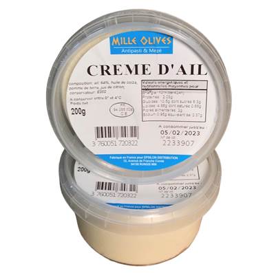 CREME D'AIL 200 GR X 6