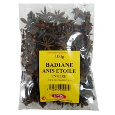 BADIANE ENTIERE 100G X15