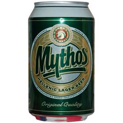 MYTHOS BIERE CANETTE 0.33L 4.7° X24