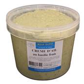 CREME D'AIL AU BASILIC 3.5KG