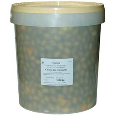 OLIVES CITRONELLES 16/18 10KG