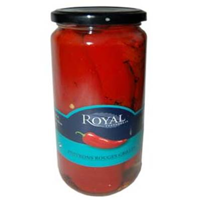 ROYAL POIVRON ROUGE GRILLÉ 350G X12