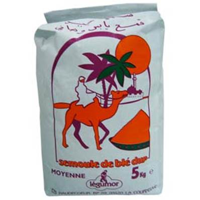 SEMOULE DE BLÉ MOYENNE 5KG