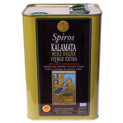 KALAMATA AOP HUILE D'OLIVE 3L X4