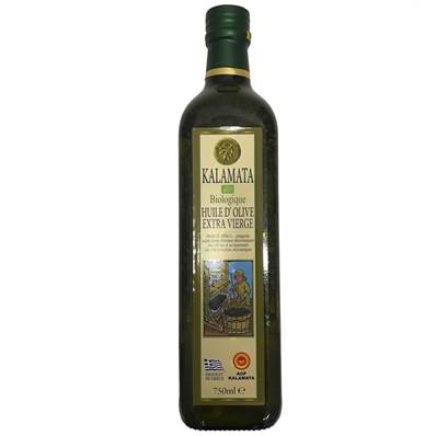 KALAMATA-BIO HUILE OLIVE 0.75X12 FR-BIO-1