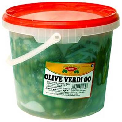 OLIVES NAPOLITAINES VERTES 5KG