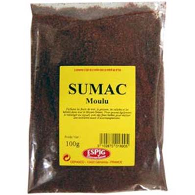 SUMAC MOULU 100G X20