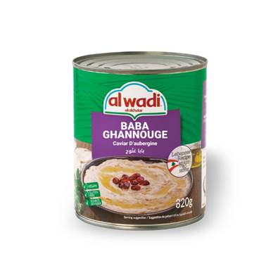 AL WADI BABA GHANNOUGE 820G X12