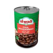 AL WADI FOUL MOUDAMMAS 400G X12