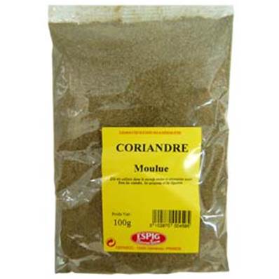 CORIANDRE MOULUE 100G X15