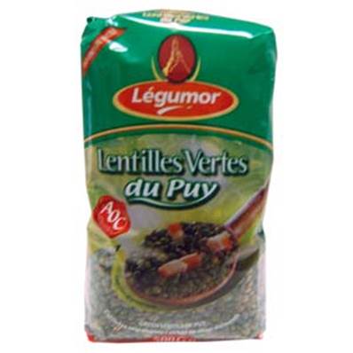 LENTILLE VERTE DU PUY 500G X10