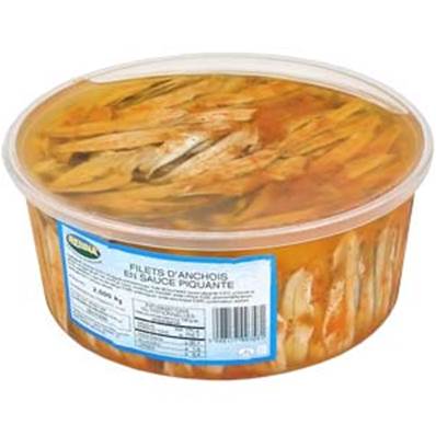 RENNA FILLETS D'ANCHOIS PIQUANT 2KG X2