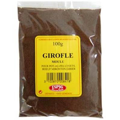 GIROFLE MOULU 50G X20