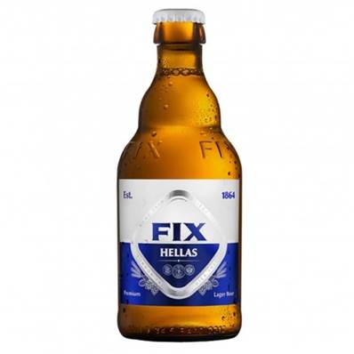 FIX BIERE GREQUE 5° BOUT. 33CL X 20