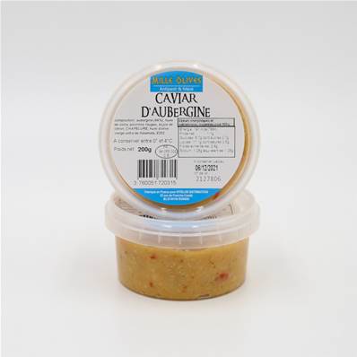 CAVIAR D'AUBERGINE 200 GR X6