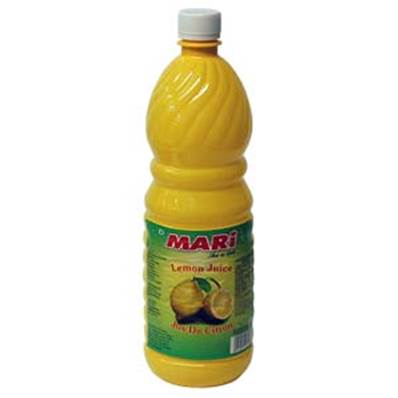 JUS DE CITRON JAUNE 1L X 12