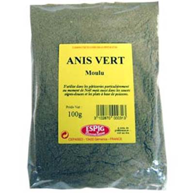 ANIS VERT MOULU 100G X20