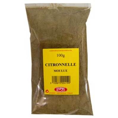 CITRONNELLE MOULUE 100G X15