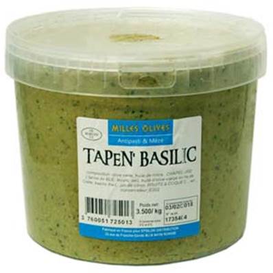 TAPEN' BASILIC 3.5KG