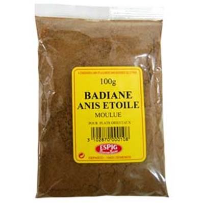 BADIANE MOULUE 100G X20